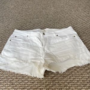Elan white shorts